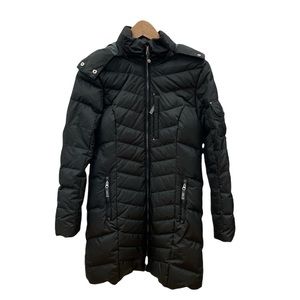 Eddie Bauer Waterproof Down Jacket with Fur lined Hood Sz-S